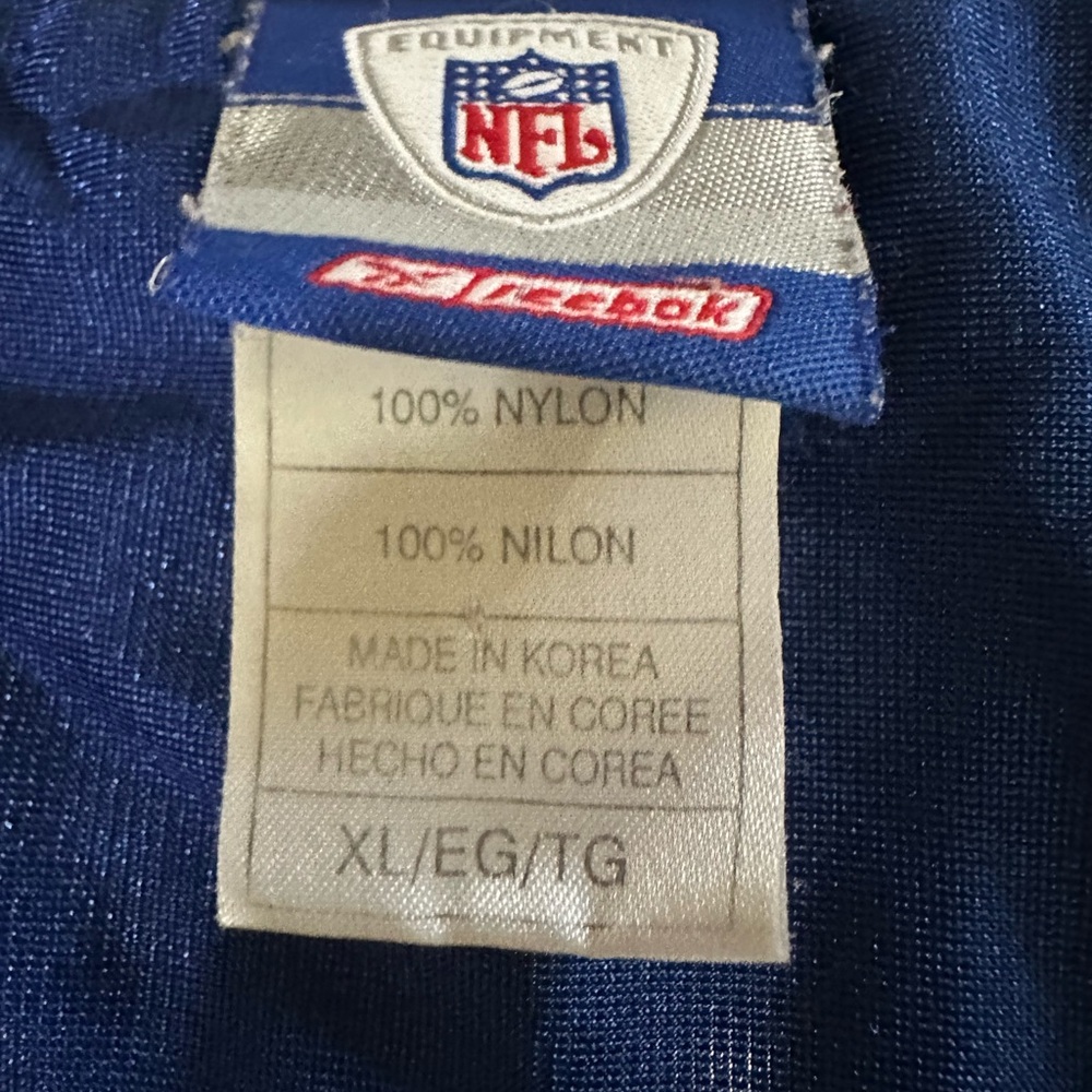 Reebok Men New York Giants Eli Manning Jersey Sz XL - Picture 7 of 8